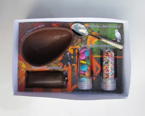 Arquivo de Corte Caixa Mini Confeiteiro Harry Potter 02 - STUDIO/PDF