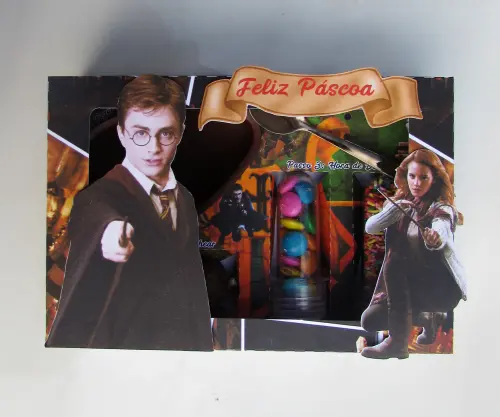 Arquivo de Corte Caixa Mini Confeiteiro Harry Potter 02 - STUDIO/