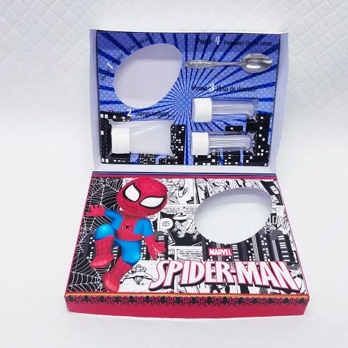 Arquivo de Corte Caixa Mini Confeiteiro Homem Aranha 05 - STUDIO/