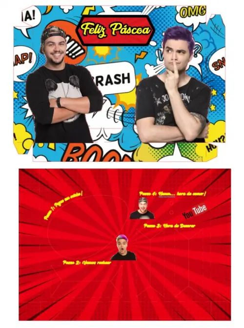 Arquivo de Corte Caixa Mini Confeiteiro Irmãos Neto - STUDIO/PDF