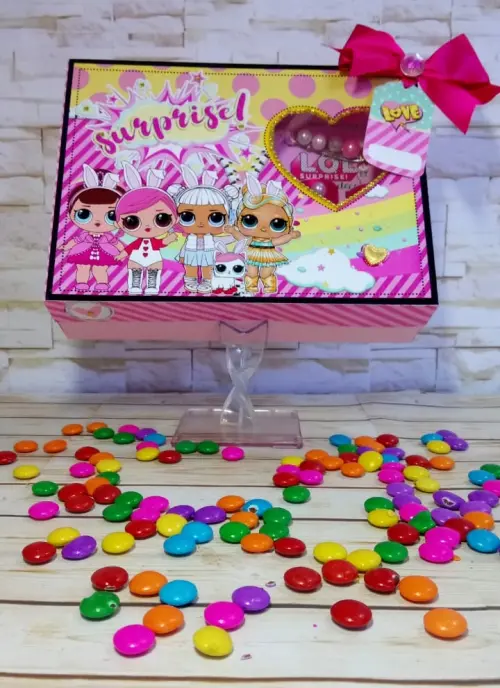 Arquivo de Corte Caixa Mini Confeiteiro LOL 06 - STUDIO/PDF