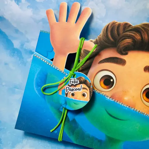 Arquivo de Corte Caixa Mini Confeiteiro Luca 02 - STUDIO/PDF/PNG