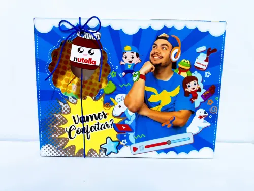 Arquivo de Corte Caixa Mini Confeiteiro Luccas Neto 03 - STUDIO/PDF