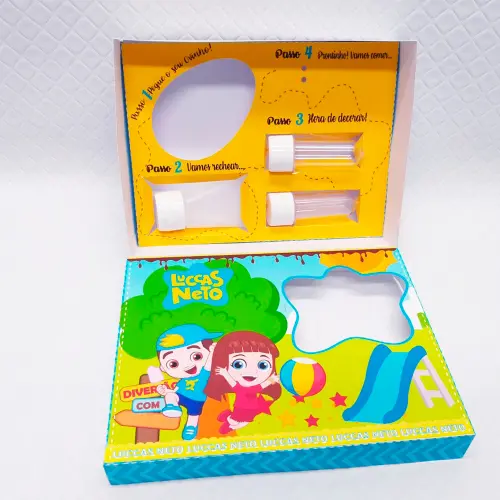 Arquivo de Corte Caixa Mini Confeiteiro Luccas Neto 04 - STUDIO/P