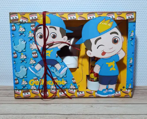 Arquivo de Corte Caixa Mini Confeiteiro Luccas Neto 11 - STUDIO/PDF