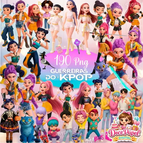 Kit Digital Png Guerreiras do K-Pop 02