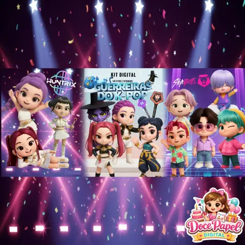 Kit Digital Png Guerreiras do K-Pop 03
