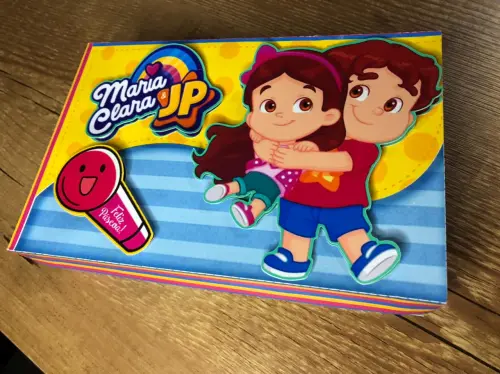 Arquivo de Corte Caixa Mini Confeiteiro Maria Clara e JP 01 - STUDIO/PDF