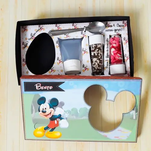 Arquivo de Corte Caixa Mini Confeiteiro Mickey 04 - STUDIO/PDF