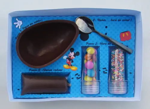Arquivo de Corte Caixa Mini Confeiteiro Mickey 07 - STUDIO/PDF