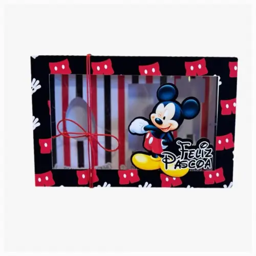 Arquivo de Corte Caixa Mini Confeiteiro Mickey 13 - STUDIO/PNG
