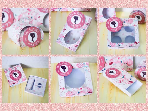 Arquivo de Corte KIT Dia da Mulher 04 - STUDIO/PDF