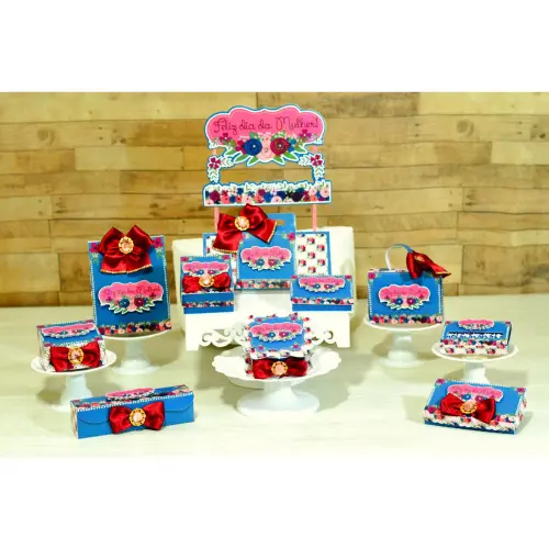 Arquivo de Corte KIT Dia da Mulher 08 - STUDIO/PDF