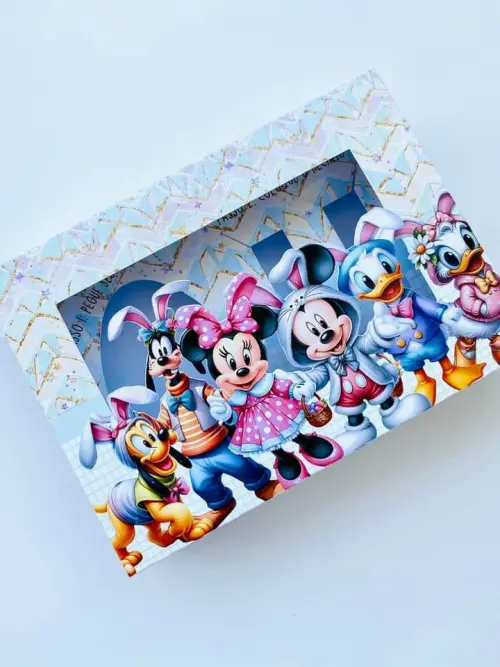 Arquivo de Corte Caixa Mini Confeiteiro Mickey e sua Turma - STUDIO/PDF