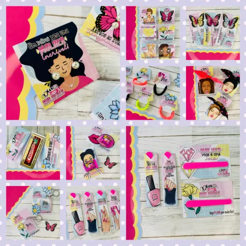 Arquivo de Corte KIT Dia da Mulher 20 - PDF/PNG