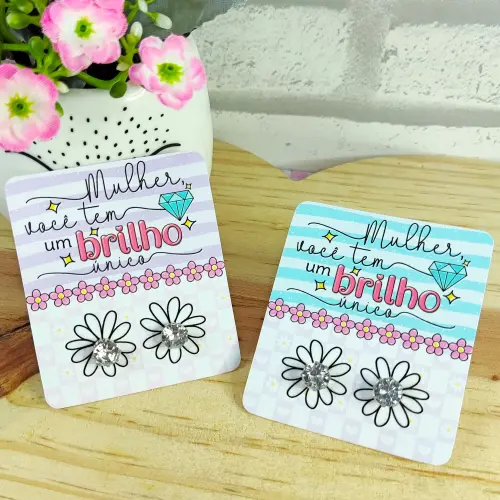 Arquivo de Corte Tags Brinco 04 Dia da Mulher - PDF/JPG