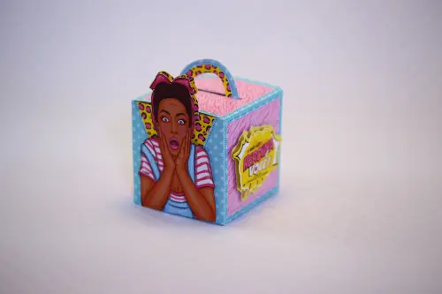Arquivo de Corte Caixa Bolo de Pote Dia da Mulher - STUDIO/PDF