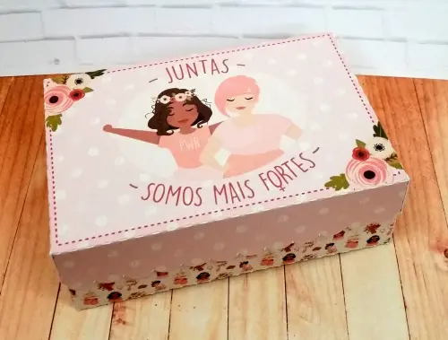 Arquivo de Corte Kit Caixa 6 Doces 01 Dia da Mulher - STUDIO/PDF