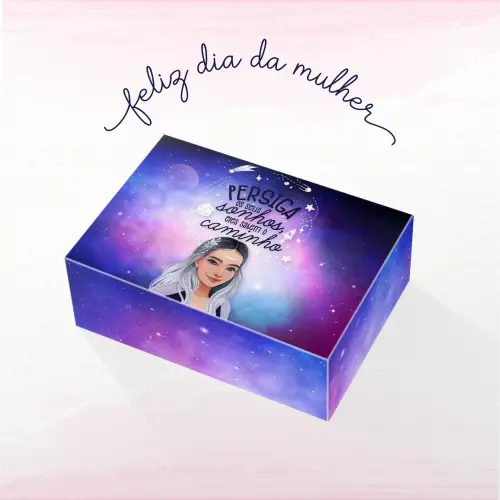 Arquivo de Corte Kit Caixa 6 Doces 02 Dia da Mulher - STUDIO/PDF