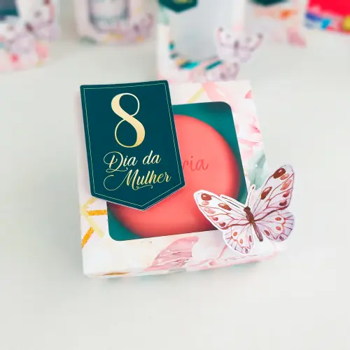 Arquivo de Corte Caixa Sabonete 02 Dia da Mulher - STUDIO/PDF