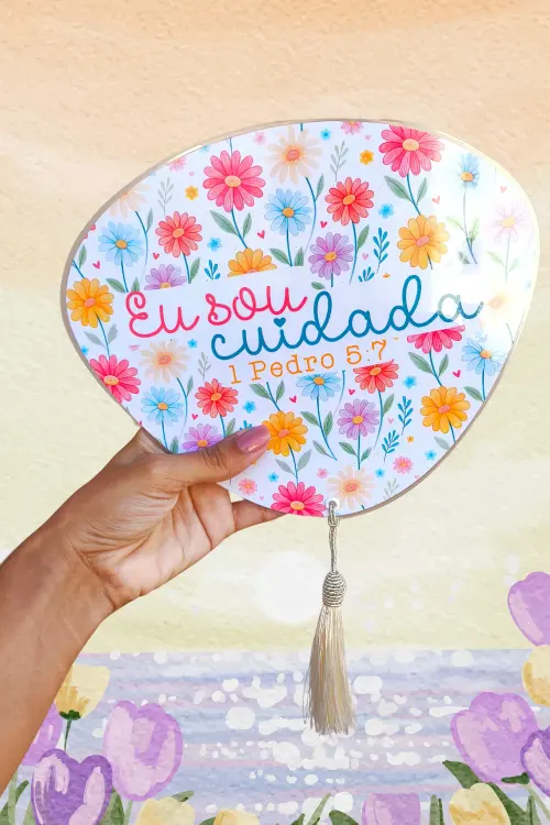 Arquivo de Corte Leque Dia da Mulher - DXF/PNG