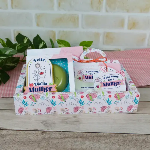 Arquivo de Corte Mini Cesta 01 Dia da Mulher - STUDIO/PDF