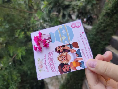 Arquivo de Corte Tags Flores Secas 02 Dia da Mulher - PDF/PNG
