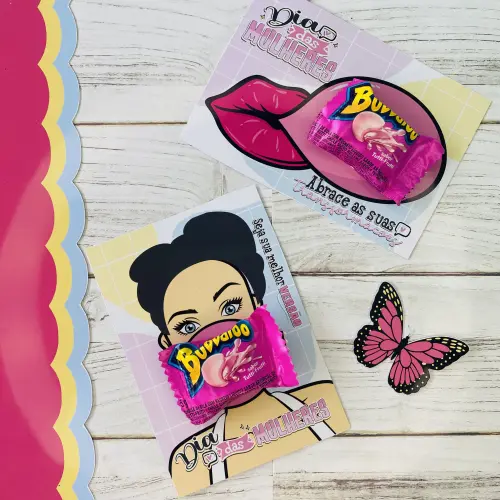 Arquivo de Corte Tag Bubaloo Dia da Mulher - PDF/PNG