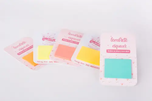 Arquivo de Corte Tags Post It Dia da Mulher - PDF/PNG