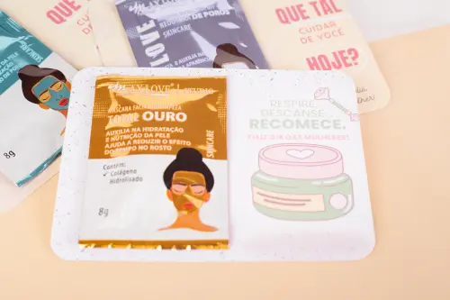 Arquivo de Corte Tags Skin Care Dia da Mulher - PDF/PNG