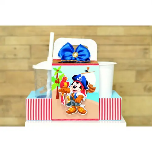 Arquivo de Corte Kit Cineminha Mickey -Balde 1L Copo 300ml- Studio/PDF