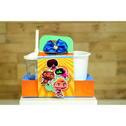 Arquivo de Corte Kit Cineminha Mini Beats Power Rock -Balde 1L Copo 300ml- Studio/PDF
