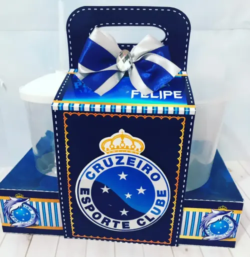 Arquivo de Corte Kit Cineminha Time Cruzeiro -Balde 1L Copo 300ml- Studio/PDF