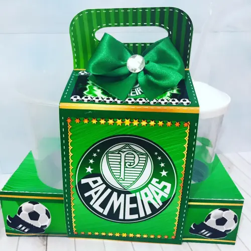 Arquivo de Corte Kit Cineminha Time Palmeiras -Balde 1L Copo 300ml- Studio/PDF
