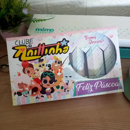 Arquivo de Corte Caixa Mini Confeiteiro Anittinha - STUDIO/PDF