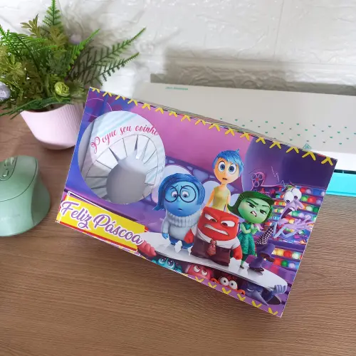 Arquivo de Corte Caixa Mini Confeiteiro Divertidamente 03 - STUDIO/PDF