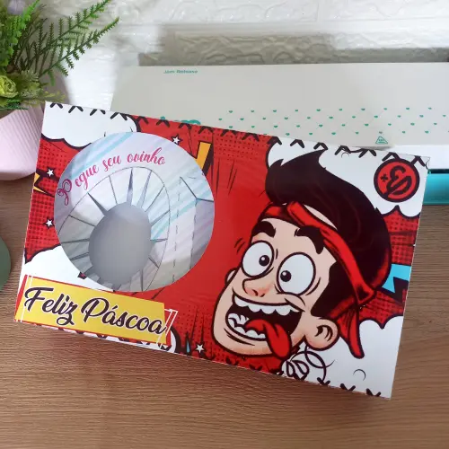 Arquivo de Corte Caixa Mini Confeiteiro Enaldinho - STUDIO/PDF