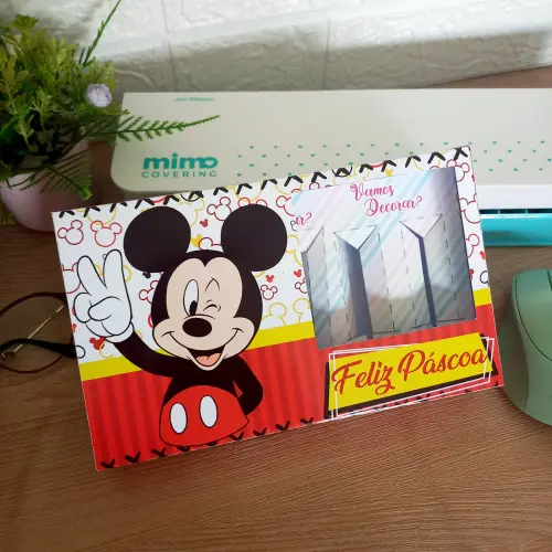Arquivo de Corte Caixa Mini Confeiteiro Mickey 18 - STUDIO/PDF