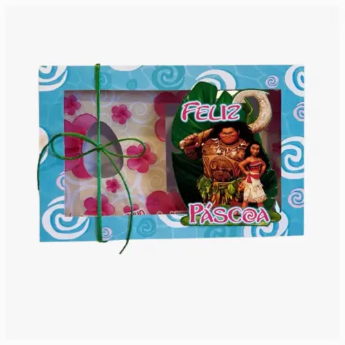 Arquivo de Corte Caixa Mini Confeiteiro Moana 10 - STUDIO/PNG