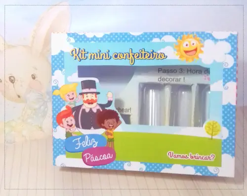 Arquivo de Corte Caixa Mini Confeiteiro Mundo Bita 02 - STUDIO/PDF/JPG
