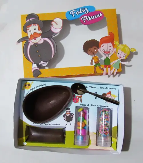 Arquivo de Corte Caixa Mini Confeiteiro Mundo Bita 06 - STUDIO/PD