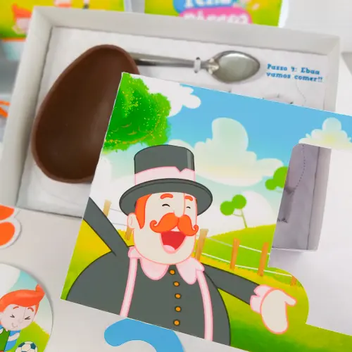 Arquivo de Corte Caixa Mini Confeiteiro Mundo Bita 09 - STUDIO/PDF
