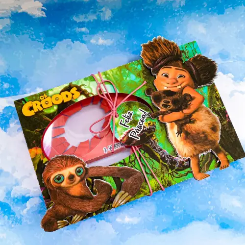 Arquivo de Corte Caixa Mini Confeiteiro Os Croods 01 - STUDIO/PDF/PNG