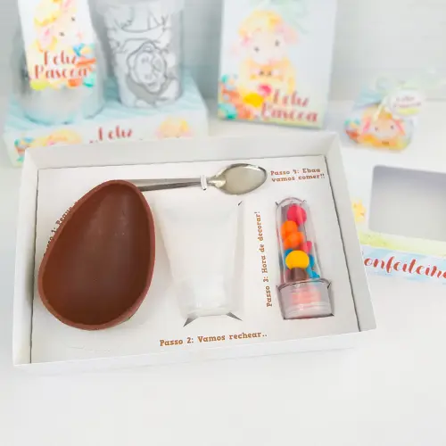 Arquivo de Corte Caixa Mini Confeiteiro Ovelhinha 03 - STUDIO/PDF
