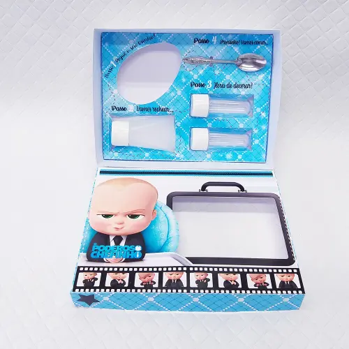 Arquivo de Corte Caixa Mini Confeiteiro PODEROSO CHEFINHO 01 - St