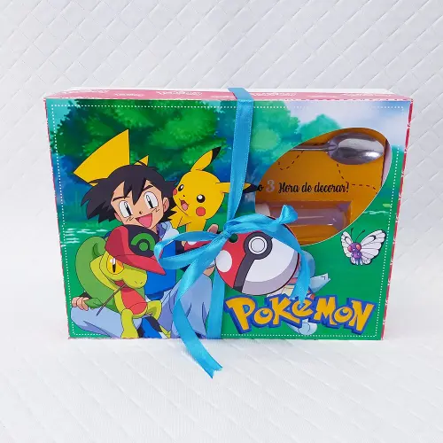 Arquivo de Corte Caixa Mini Confeiteiro POKEMON 04 - Studio/PDF