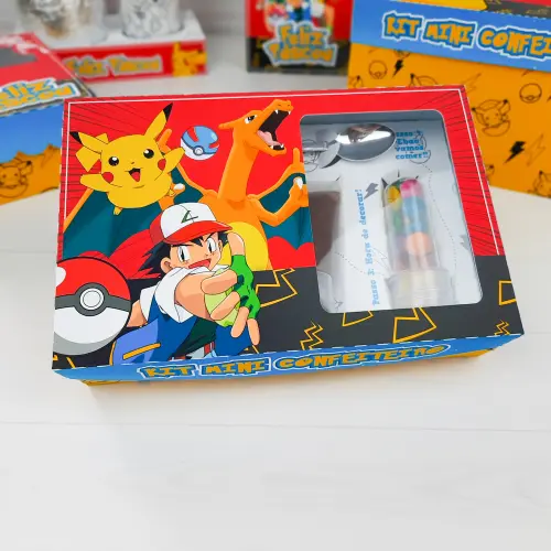 Arquivo de Corte Caixa Mini Confeiteiro POKEMON 07 - Studio/PDF