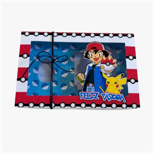 Arquivo de Corte Caixa Mini Confeiteiro POKEMON 10 - Studio/PNG