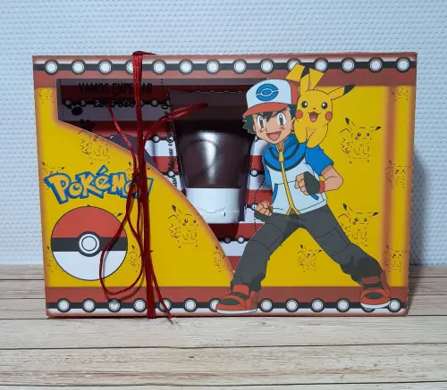 Arquivo de Corte Caixa Mini Confeiteiro POKEMON 11 - Studio/PDF