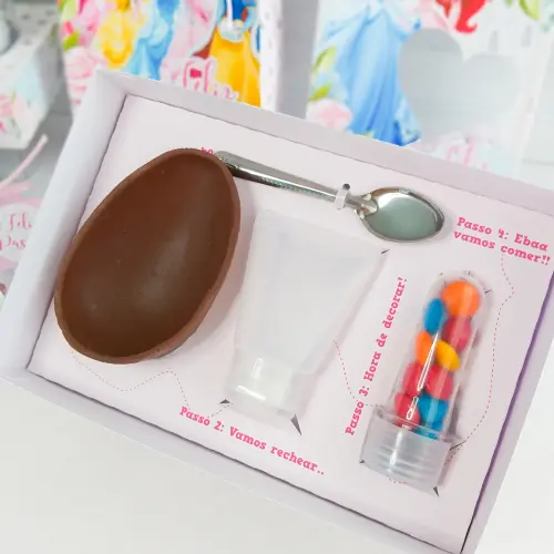 Arquivo de Corte Caixa Mini Confeiteiro Princesas 07 - Studio/PDF
